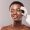 Beauty injection. Beautiful black woman making plastic surgery procedure for face